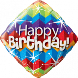 Folienballon happy birthday