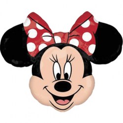 Folienfigur Minnie Mouse Kopf