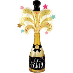 Folienfigur Party Champagne