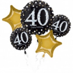 Bouquet Sparkling Birthday 40