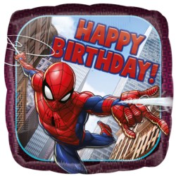 Folienballon Happy Birthday Spidermann