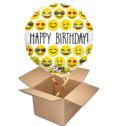 Ballongruss Emoji Birthday