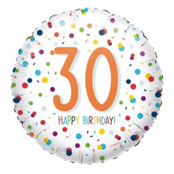 Confetti Birthday 30 Jahre