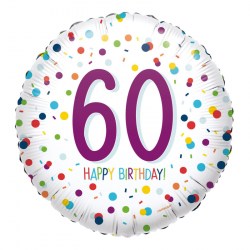 Confetti Birthday 60 Jahre