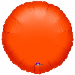 Folienballon rund orange