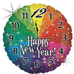 Folienballon New Year Countdown