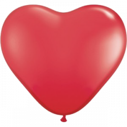 Herzballon rot 70cm