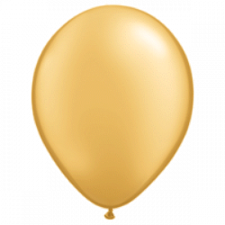 Luftballon Gold metallc 35 cm