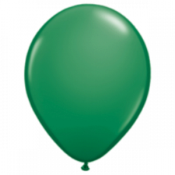 Luftballon-dunkelgün 35 cm