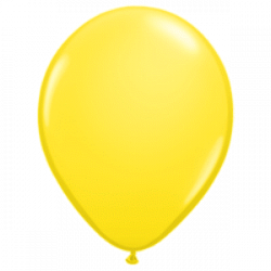 Luftballon-gelb 35 cm