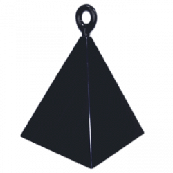 Ballongewicht Schwarz Pyramide