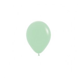 Pastel Matte green Latexballon Rund 5inch / 12cm