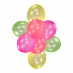 Neon Luftballons