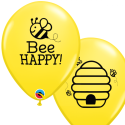 Bee Happy Latex 11in/27.5cm