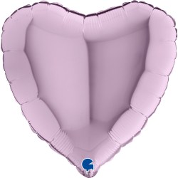 Folienballon Herz lilac