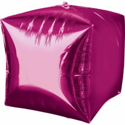 Folienballon cubez pink
