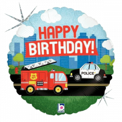 Happy Birthday Feuerwehr und Polizei