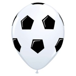 Soccer Ball/Fußball White 11in/27.5cm