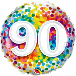 Birthday Rainbow 90