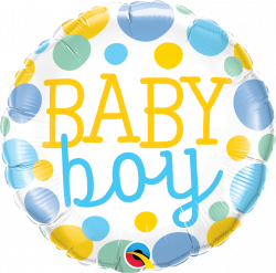 Baby Boy dots