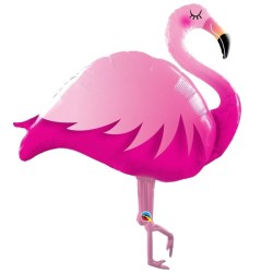 Folienfigur Pink Flamingo