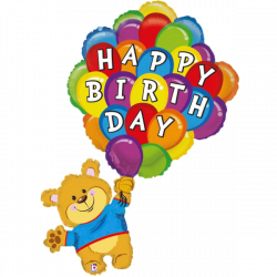 happy birthday ballonbär