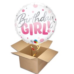 Ballongruss Birthday Girl