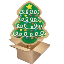 Ballongruß  Christmas Tree Cookie