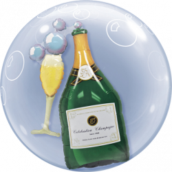 Double Bubble - Champagne Flasche