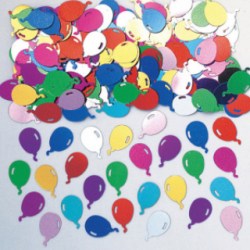 Konfetti Partyballons mehrfarbig 14 g