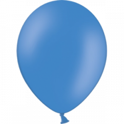 Luftballon-Mittelblau 35 cm