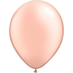Metallic  Luftballon Rosa